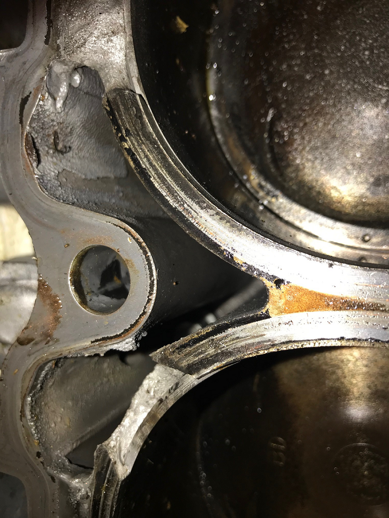Damage to Cylinders