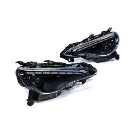 OLM Gamma Series RGB Headlights - Honeycomb Demon Eye (13-20 BRZ)