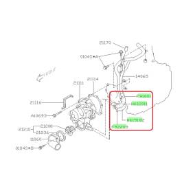 Subaru OEM Complete Coolant Hose Kit (10-14 WRX)
