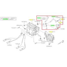 Subaru OEM Heater Core Hose Kit (03-07 WRX)