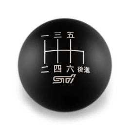 Billetworkz Weighted Shift Knob - Tall Teardrop - 6 Speed STI Japanese  Engraving