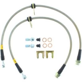 Stoptech Front SS Brake Lines for the 2008 - 2014 WRX and STI