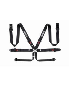 Sparco Competition Harness - 6 PT 3" Aluminum