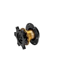 Sparco 6-Bolt Steering Wheel Quick Release (Gold)