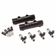 Injector Dynamics 1300x Top Feed Conversion - Fuel Injector Set + Fuel Rails (04-06 STI, LGT, FXT)