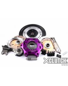 XClutch 7 1/4" Twin Solid Ceramic Clutch Kit with Chromoly Flywheel (04-21 STI)
