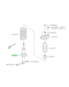 Subaru OEM Strut - Rear (2024+ Crosstrek Wilderness)