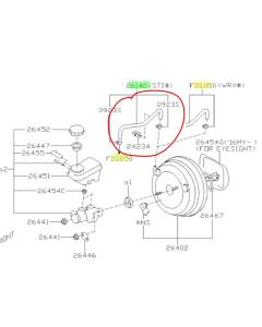 Subaru OEM Brake Booster Vacuum Hose (15-21 STI)