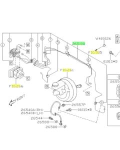 Subaru OEM Hard Brake Line Assembly (15-21 WRX)
