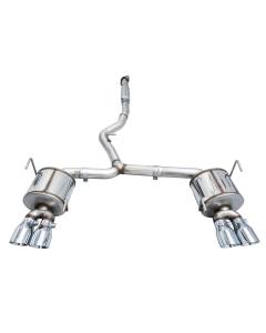 AWE Touring Edition Cat Back - Silver Tips (2022+ WRX) 
