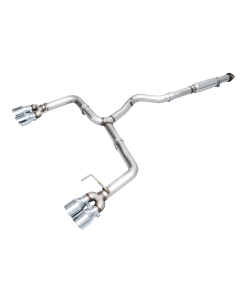 AWE Track Edition Cat Back - Silver Tips (2022+ WRX) 