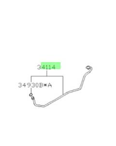Subaru OEM High Pressure Power Steering Line (15-21 WRX STI)