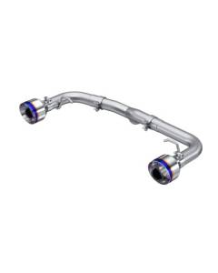 MBRP 2.5 Inch Axle back Exhaust - Dual Exit - Street Profile - Burnt Tips (13+ BRZ/86)