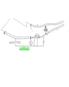 Subaru OEM Fuel Damper Assembly - Feed (04-05 STI)