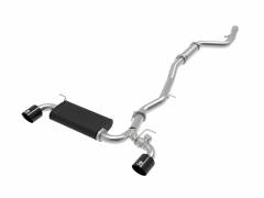 aFe Takeda 3" to 2.5" 304 Stainless Steel Cat-Back - Black Tips (2020+ Supra)