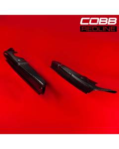 COBB Redline Gloss Carbon Fiber Fender Shrouds (15-21 WRX/STI)