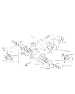 Subaru OEM Front Differential Carrier Bearing (04-07 STI, 05-09 LGT)
