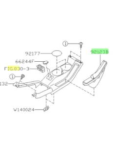 Subaru OEM Hand Brake Boot (02-07 WRX)