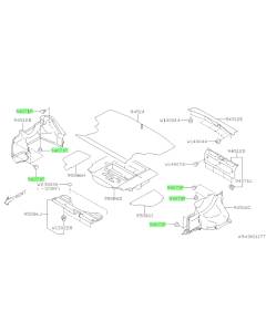 Subaru OEM Interior Clip