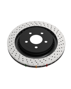 DBA 4000 Drilled & Dimpled Rotor - Front (2022+ WRX)