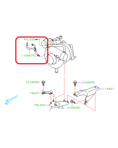 Subaru OEM Turbo Vacuum Line Kit w/ Restrictor (08-21 STI)