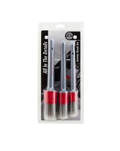 Chemical Guys All in the details Interior Detailing Brushes (3 pcs)