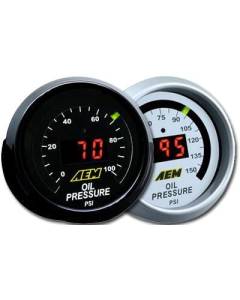 AEM Oil/Fuel Pressure Display Gauge 0-100 PSI