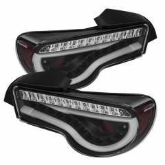 Spyder Light Bar LED Tail Lights - Black (13-20 BRZ)