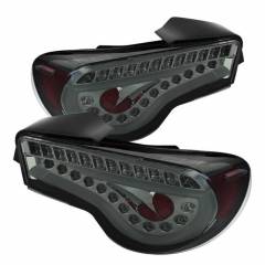 Spyder Light Bar LED Tail Lights - Smoked (13-20 BRZ)