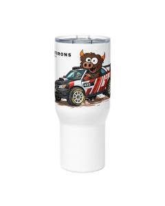 Flatirons Tuning Rally Buffalo Cartoon Travel Mug