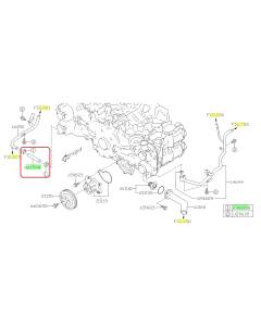 Subaru OEM Complete Coolant Hose Kit (19-24 Ascent)