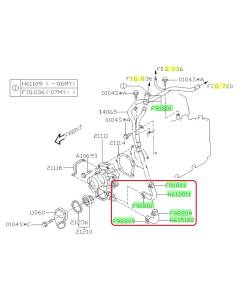 Subaru OEM Complete Coolant Hose Kit (07-09 LGT)