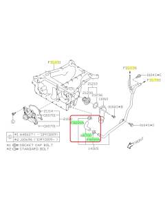 Subaru OEM Complete Coolant Hose Kit (10-14 Legacy - 36D)