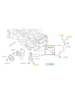 Subaru OEM Complete Coolant Hose Kit (13-14 Outback - 25B)
