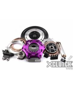 XClutch 7 1/4" Twin Sprung Ceramic Clutch Kit with Chromoly Flywheel (04-21 STI)