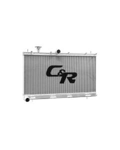 PWR 42mm Racing Radiator - OEM Mounting & OEM Fan Shroud (08-14 WRX, 08-21 STI)