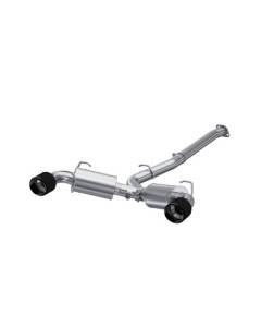 MBRP 3 Inch Catback Exhaust - Dual Exit - Street Profile - Carbon Fiber Tips (13+ BRZ/86)