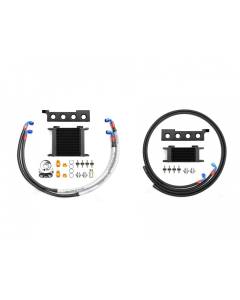RCM Oil Cooler & Power Steering Cooler Kit - Black Brackets