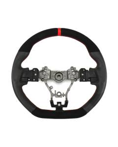 FactionFab Steering Wheel - Leather and Suede (15-21 WRX/STI)
