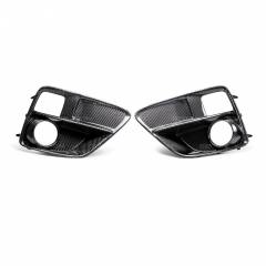 Seibon Carbon Fiber Fog Light Surrounds (15-17 WRX, 15-17 STI)