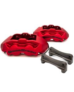GrimmSpeed 4-Piston Brake Caliper Kit - 326mm Rotor (02-21 WRX, 04-21 STI)