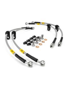 HEL Stainless Steel Braided Brake Lines - Standard Calipers (13-20 BRZ)