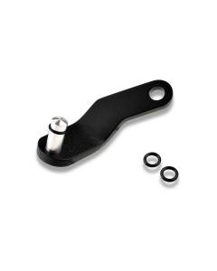 IAG Driver Side Floor Mat Bracket - Black Finish (02-07 WRX, 04-07 STI)