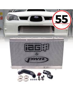 IAG Triple Pass Competition Series 55mm Radiator (02-07 WRX, 04-07 STI)