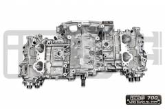 IAG 950 EJ25 Closed Deck Long Block with IAG 950 Heads
