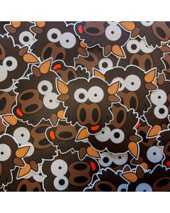 Rally Buffalo Sticker x2