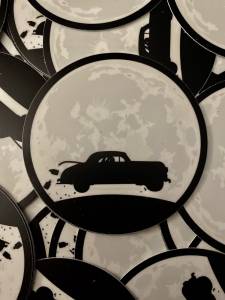Morten Design Co - Moon Runner Sticker