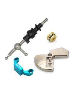 Billetworkz Short Shifter Kit - Teal Shift Stop (15-23 WRX, 18+ Crosstrek)