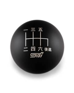 Billetworkz Weighted Shift Knob - Shpere - 6 Speed STI Japanese Engraving