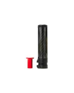 OLM E-Brake Handle - Satin Series Carbon with Red Button (2015+ WRX/STI)
